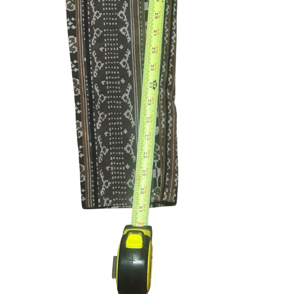 Pilcro & The Letterpress Pants Women’s 28 Multi Serif Printed Corduroy Brown - Picture 7 of 9